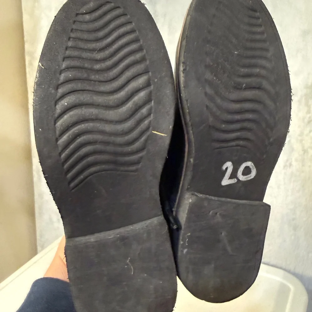 Boys Black Dress Shoes Size 12